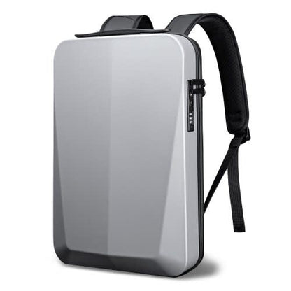 Hard Shell Laptop Backpack, Anti-Theft Waterproof TSA Lock Backpack with USB Port