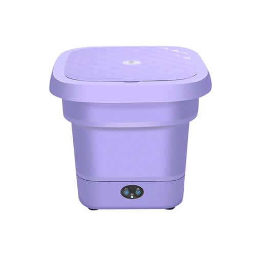 6L Foldable Washing Machine Ultrasonic Washing Underwear Socks