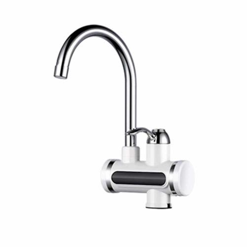 220v Electric Faucet 360 Degree Rotation Hot Cold Water Instant Appliance