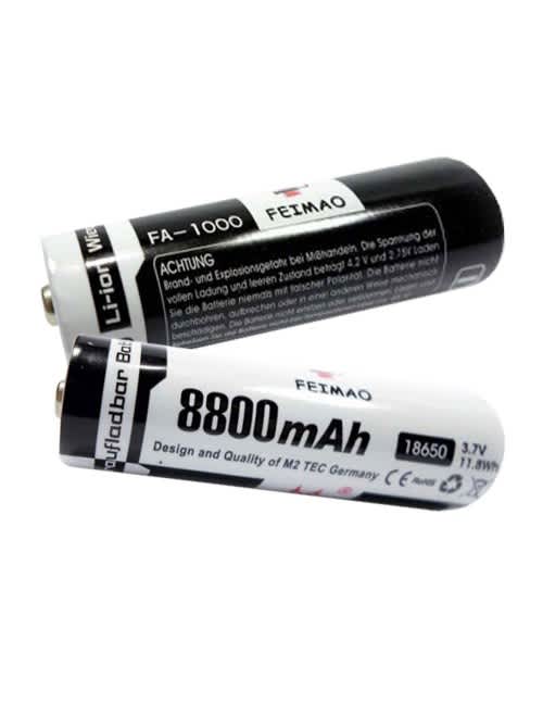 18650 Lithium-Ion Rechargeable Battery 8800 mAh