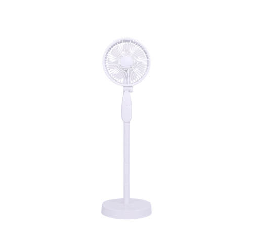 Multifunctional Usb Rechargeable Table Fan/Floor Fan With Led Light Adjustable Range: 49 Cm To 92 Cm