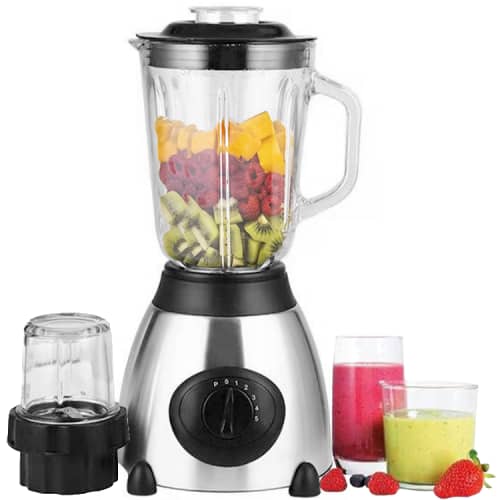 All-in-1 Blender Juicer Y66 5-Speed Stainless Steel Can Electric Food Blender