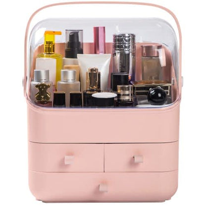 Skin care products and cosmetics storage box Drawer lipstick rack