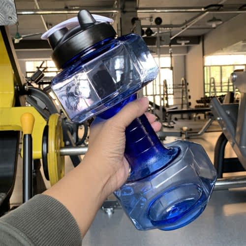 Dumbbell Set Gym Running Water Dumbbell Sports Water Bottle Large Capacity