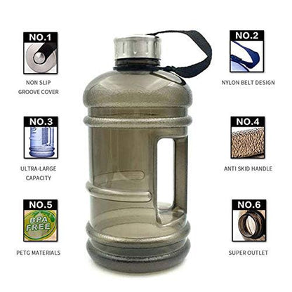 Water Bottle Capacity Leakproof BPA Free Odorless Material Daily Hydration Sports Water Bottle