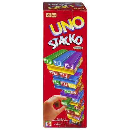 UNO Stacko Game Mattel 2002 Complete