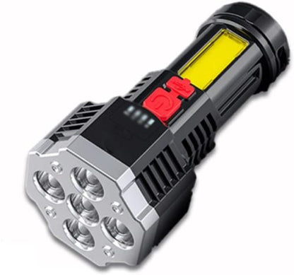 Flashlights Side Light Lightweight Outdoor Lighting Rechargeable Flashlight