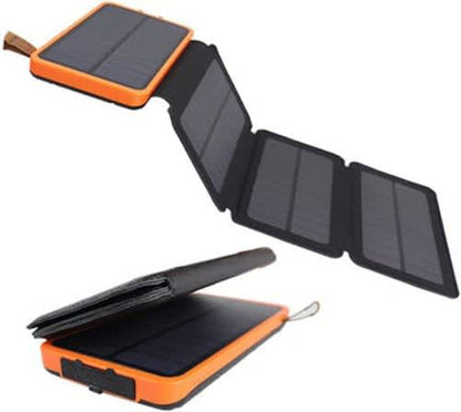 Solar Charger 16800mAh Portable Charger with 4 Solar Panels