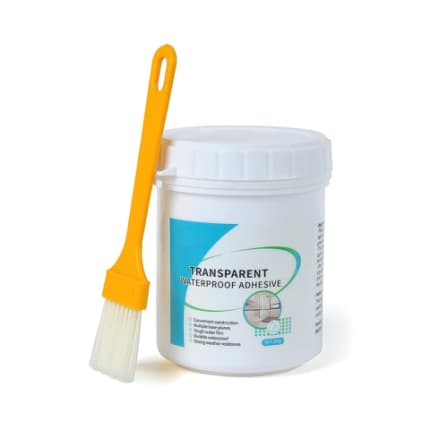 Transparent Waterproof Invisible Glue 300g With Brush Leak-Proof Outdoor Bathroom Wall Tiles Window