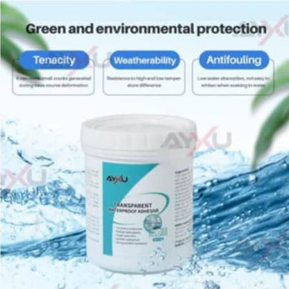 Transparent Waterproof Invisible Glue 300g With Brush Leak-Proof Outdoor Bathroom Wall Tiles Window