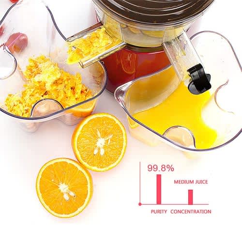 Juicer juice residue separation large diameter multi-function juicer home