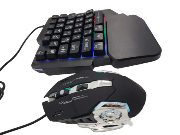 4-in-1 Combo Pack With One-hand  Keyboard, Mouse and PUBG Converter