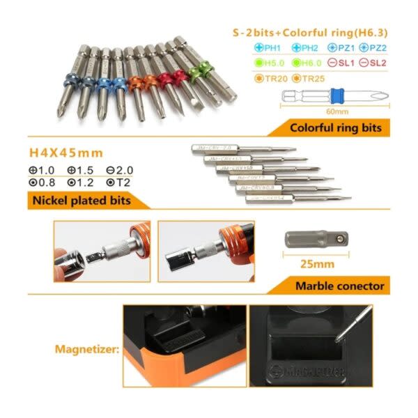 Colourful Ring Professional Repair Kit  31 In 1