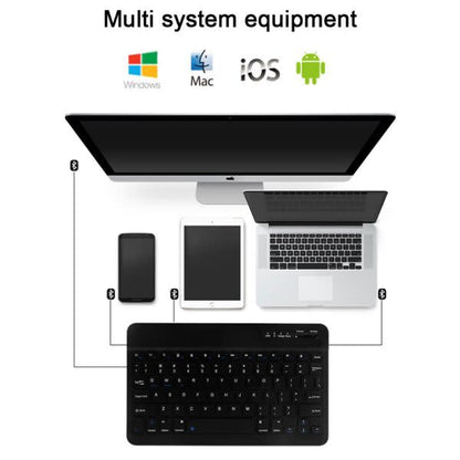 7 inch Backlight Mini Wireless Keyboard  With Back-light Transmission