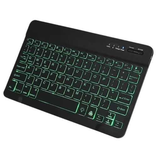 7 inch Backlight Mini Wireless Keyboard  With Back-light Transmission