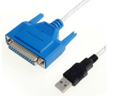 USB2.0 To DB25 Female Parallel Printer  LPT Cable