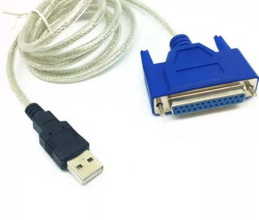 USB2.0 To DB25 Female Parallel Printer  LPT Cable