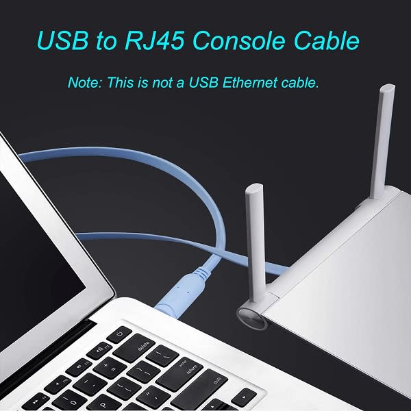 USB – RJ45 Console Cable 1.8M