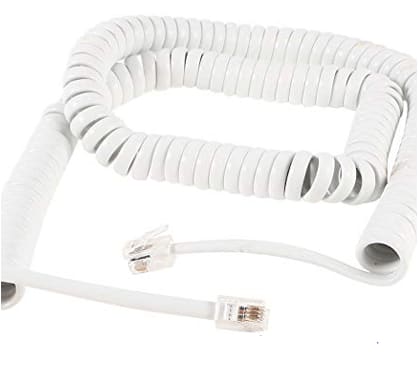 5M Black or White Telephone  Replacement Wire