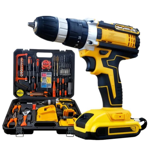 Cordless Electric Drill Set 25V 7500mAh