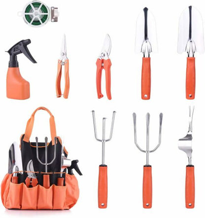 Garden Tool Set Bag 10Piece