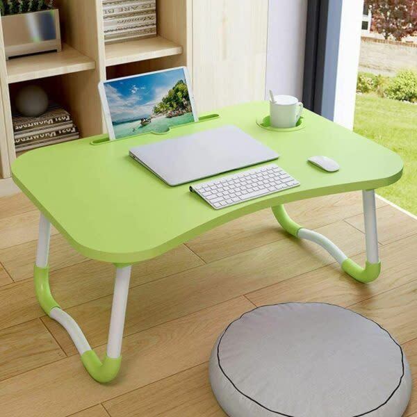 Laptop Table with Tablet  Stand and Cup Holder