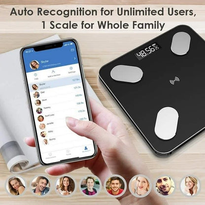 Home USB Body Weight  Scale with Digital Display  OKOK HealthCare App