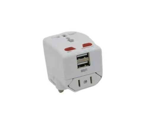 Converter Socket 2.1A EU Adapter  Charger With USB AC Power Plug