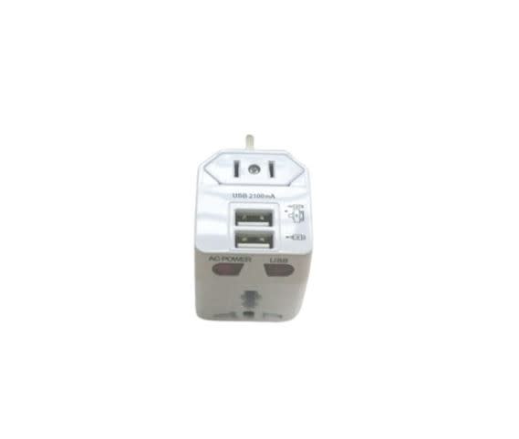 Converter Socket 2.1A EU Adapter  Charger With USB AC Power Plug