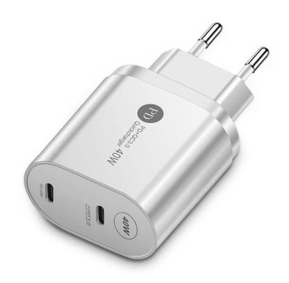 40W Dual PD Phone Charger