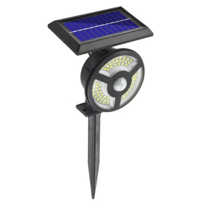 Solar Powered Sensor Motion LED Wall  & Ground Light (Ground Spike  Included)