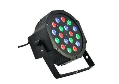 FA-18 RGB DMX 512 Stage Light Flat Par Lighting Effect 18LED