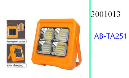 Aerbes Multifunctional  Rechargeable Solar Powered Work  Light 200W 1000Lumens