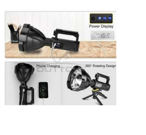 Rechargeable High-Power LED  Spotlight