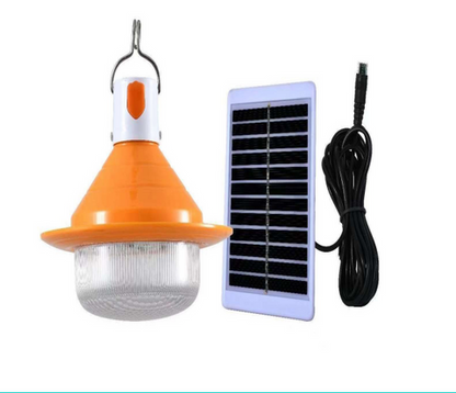 Solar Powered Single Hanging Tent Light 3 Lighting Modes