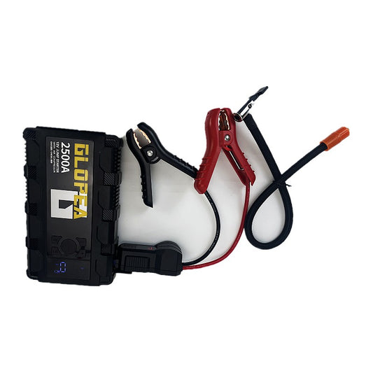 GLOPEA Jump Starter with Air Compressor, 2500A Car Battery Booster Pack