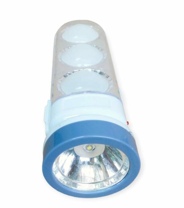 Rechargeable LED Emergency Light Cold White, Warm White + Torch and Battery Operated