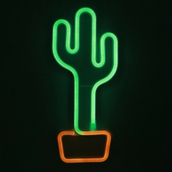 FA-A38 Plant Pot Cactus Neon Sign