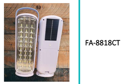 Solar Powered 3 Light Source  Emergency Light