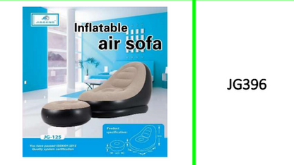 Inflatable Air Cushion Seat with  Leg Rest