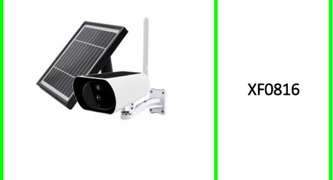 Solar Powered Wifi Surveillance  Camera I-Cam-Y4 + App