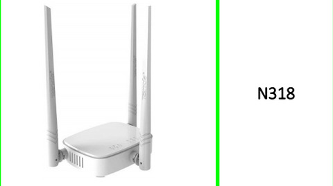 Tenda Wireless Easy Set Up Wifi  Router 300mbps