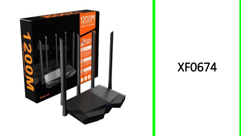 Tenda 5 Antenna AC1200 Smart  Dual Band Wifi Router