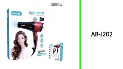 Aerbes 3 In 1 Hair Dryer 3800W