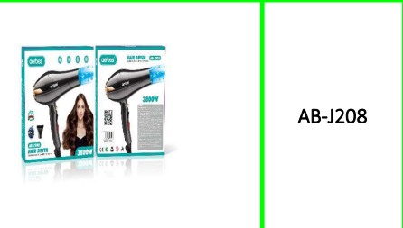 Aerbes 3 In 1 4800W Professional  Hair Dryer