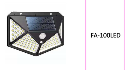 Solar Powered Motion Sensor Wall LED  Light