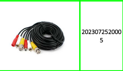 CCTV Video Power RG59 Coaxial  Cable 5m