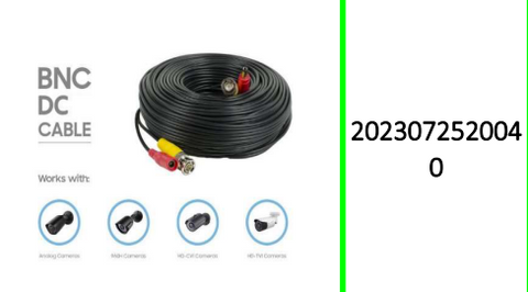 CCTV Video Power RG59 Coaxial  Cable 40m