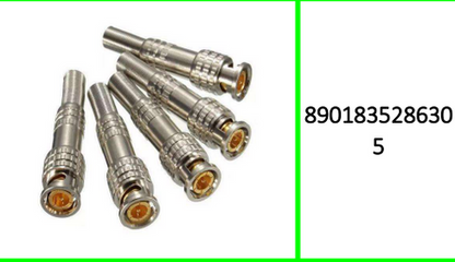 BNC Male Connector RG-59 for  Coaxical Cable  100 Pieces