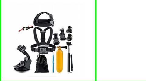 Sports Camera Accessories 9 in 1  Set